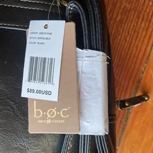 b.o.c. | NWT Black leather graystone backpack b.o.c. | Bags | Boc Nwt Black Leather Graystone Backpack  main image 4